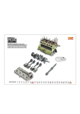 Wandkalender Motorenanatomie 2027