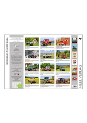 Wandkalender Unimog 2026